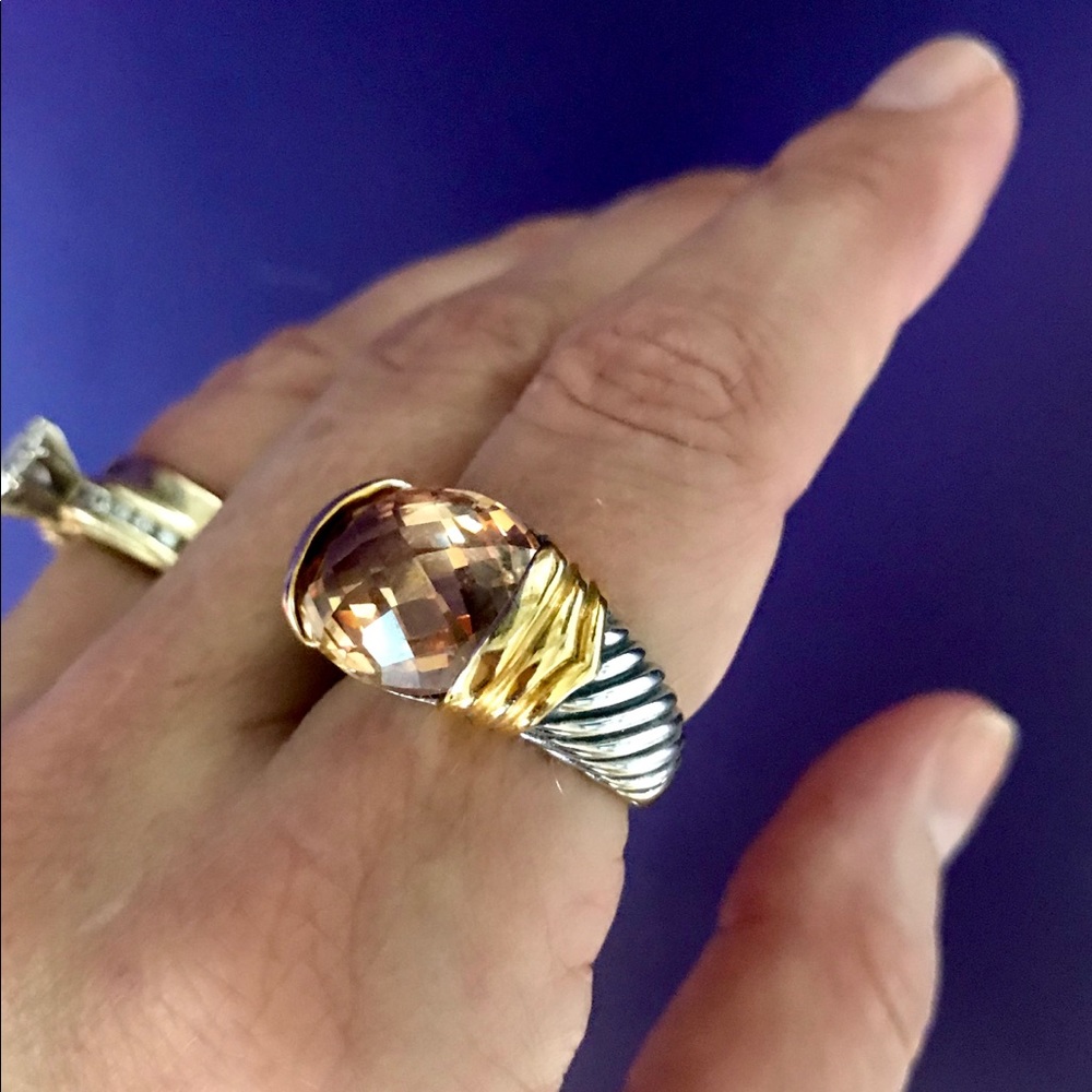 Brighton Women’s Ring Swarovski Crystal 18kge Gold